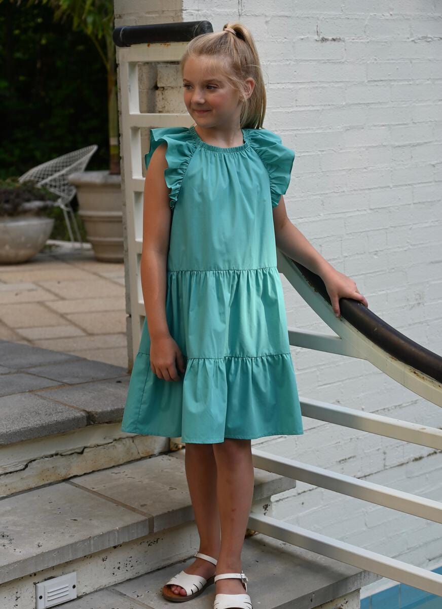 Layla Dress, Teal
