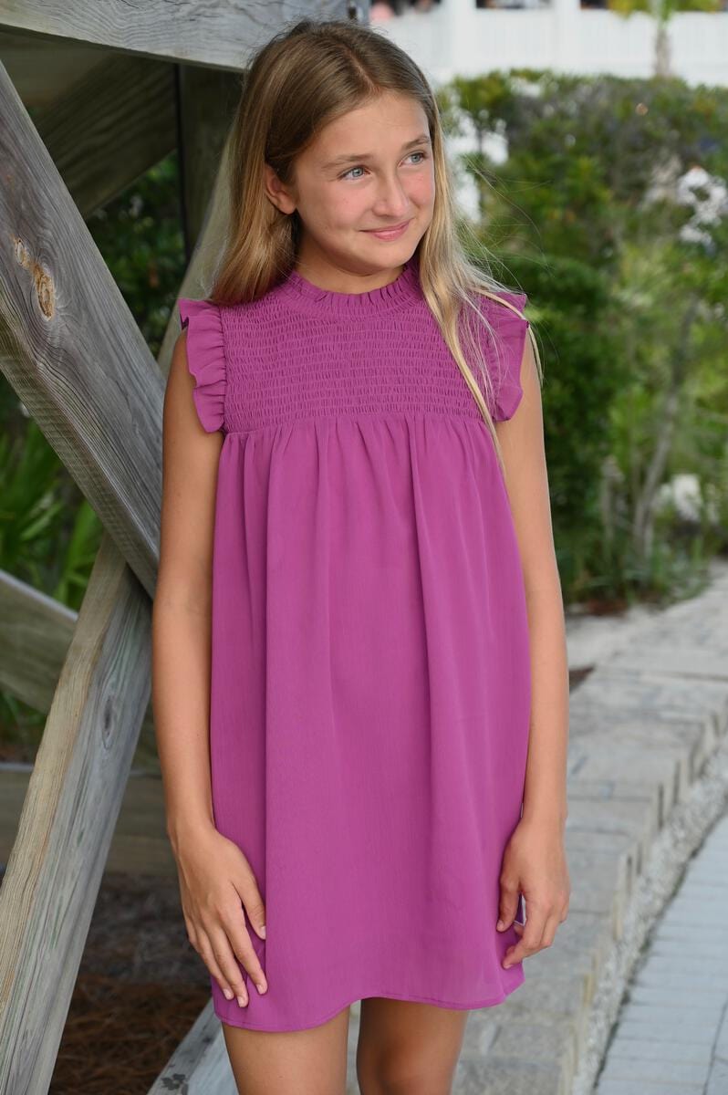 Lottie Dress, Magenta