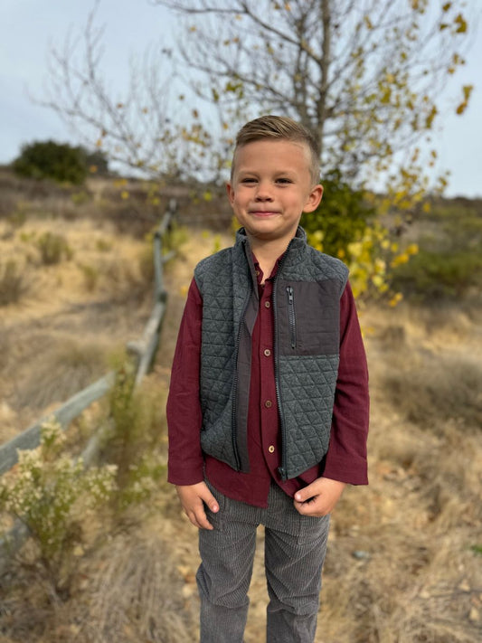 Hunter Vest, Charcoal