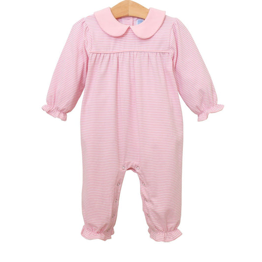 Abigail Romper - Light Pink