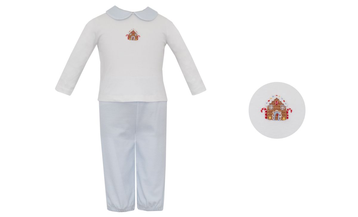 Gingerbread House Pant Set