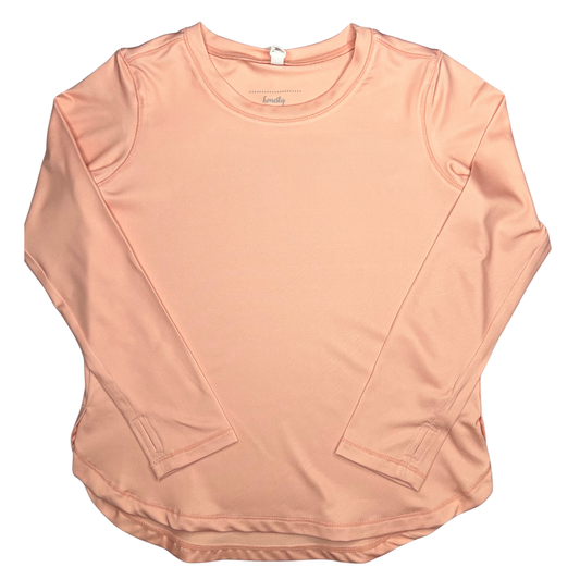 Long Sleeve Tee, Coral Pink