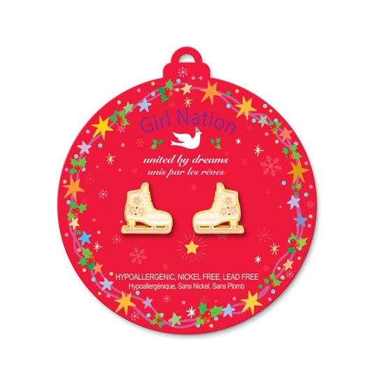 Ice Skates | Cutie Stud Earrings | Christmas 2026