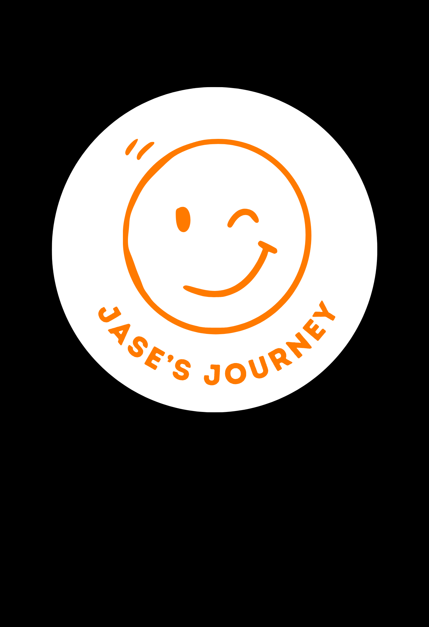 Jase's Journey 2" Round Sticker