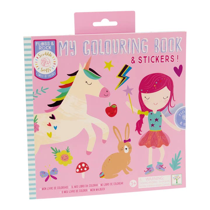 Scribble Sniffs, Coloring Book