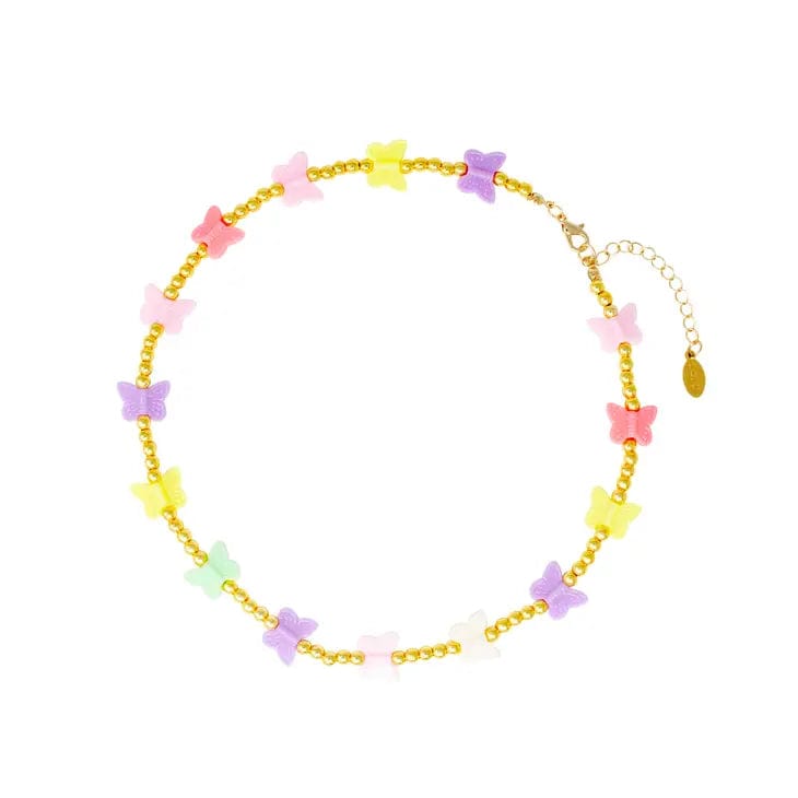 Butterfly Bead Necklace
