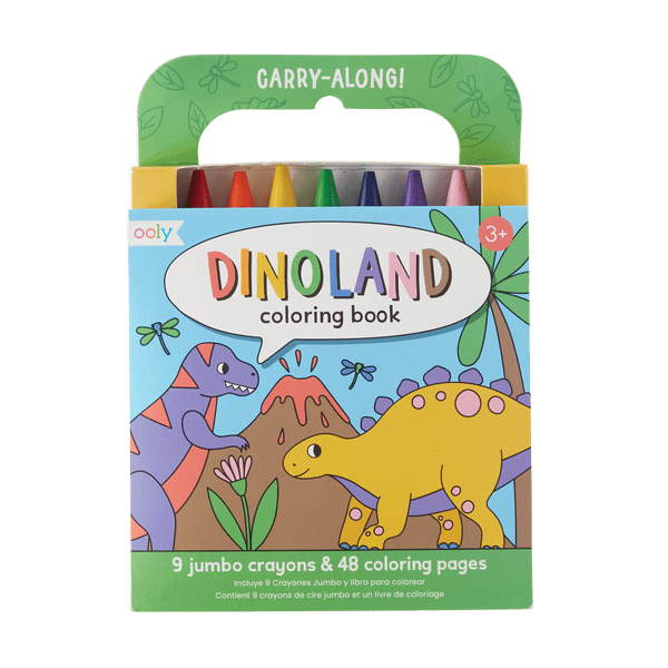 Carry Along Dinoland Coloring Book