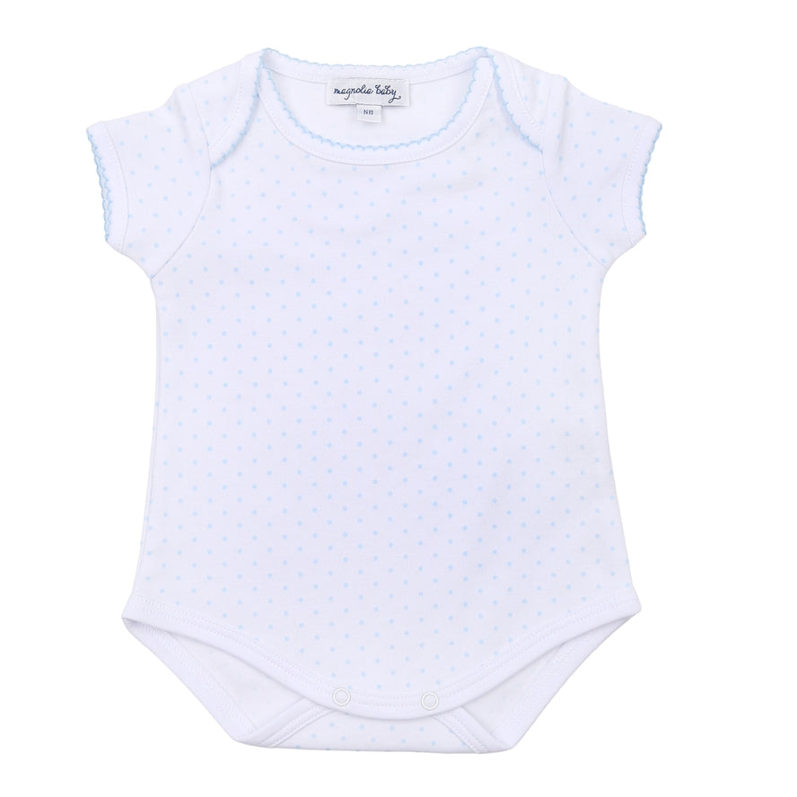 Mini Dots Onsie - Blue