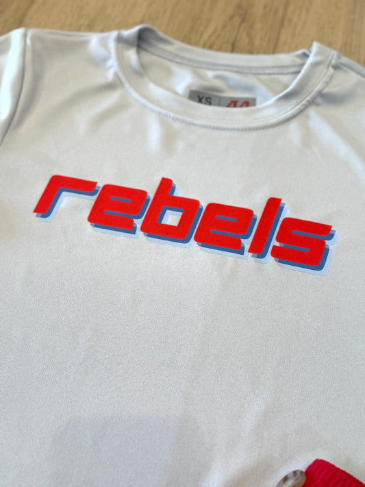 Rebels Light Gray Performance Shirt