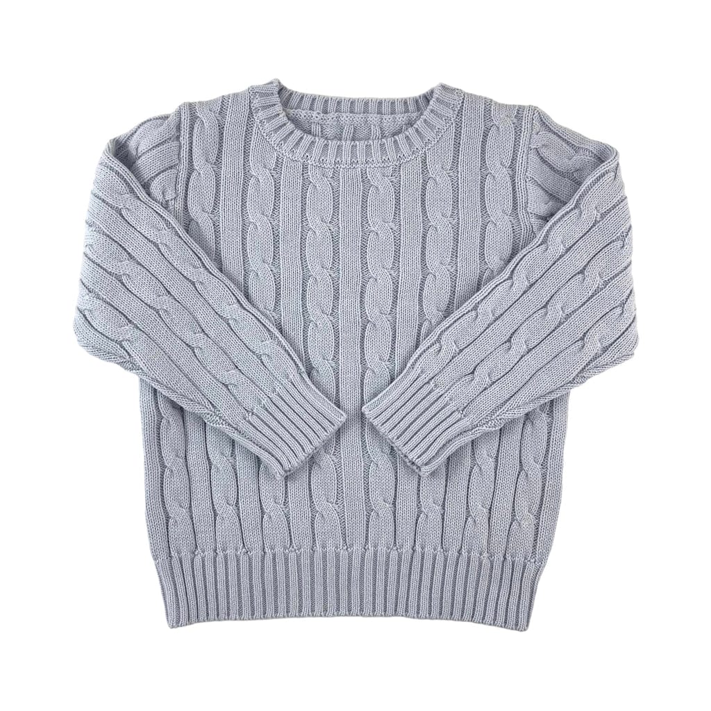 Cable Crewneck Sweater