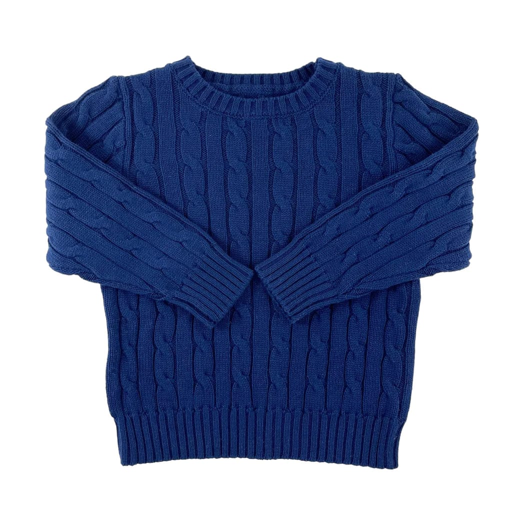 Cable Crewneck Sweater