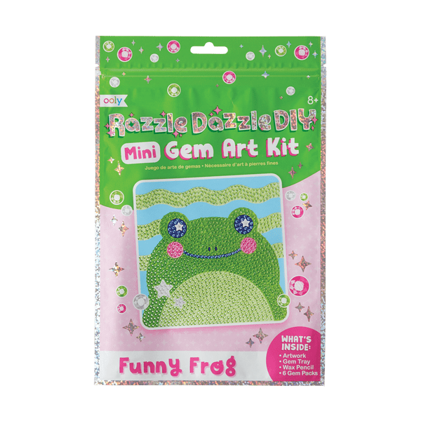 DIY Mini Gem Art Kit/Funny Frog