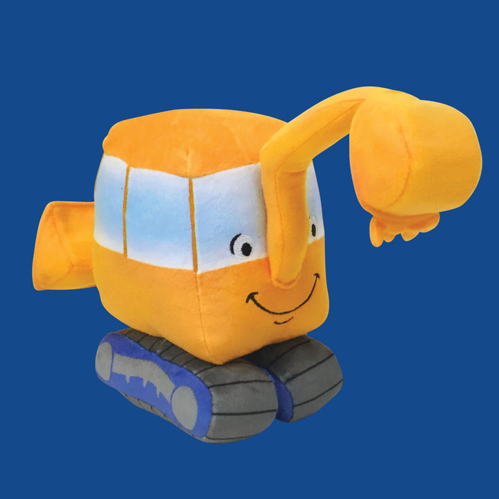 Little Excavator Book and Plush Toy