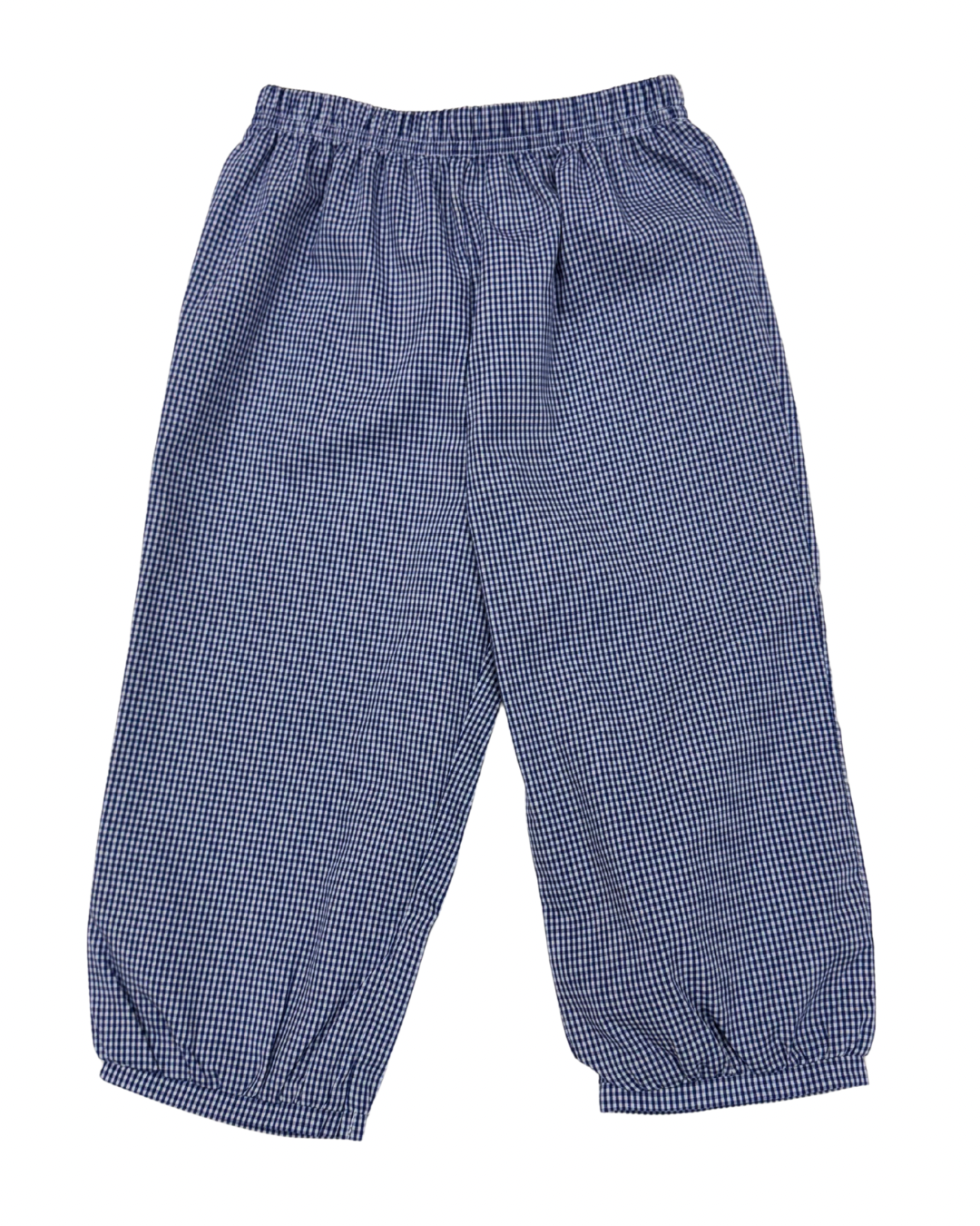 Adam Pant, Royal Blue Mini Gingham