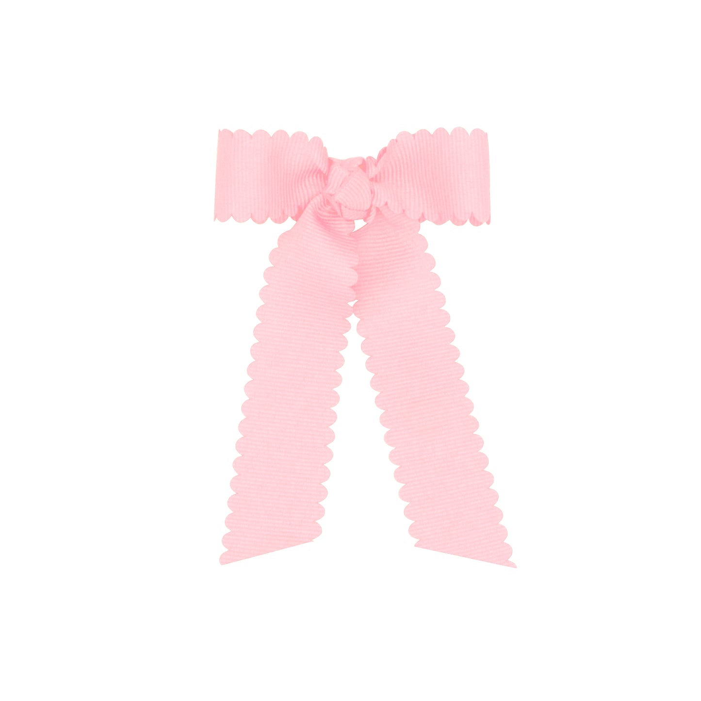 Tiny Scallop Bow with Tails