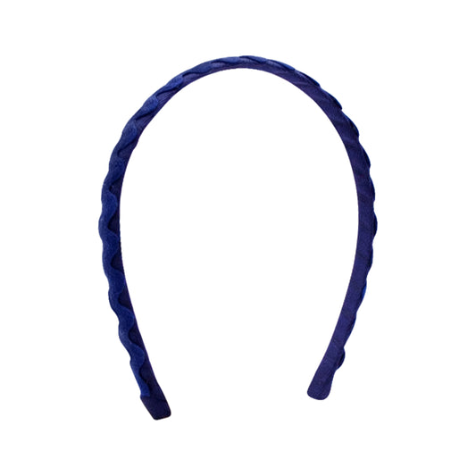 Ric Rac Headband, Light Navy
