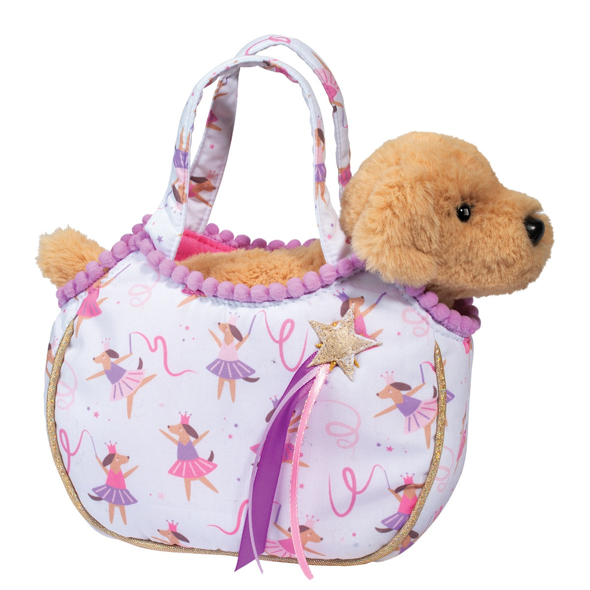 Dancin Pups Purse w/Dog