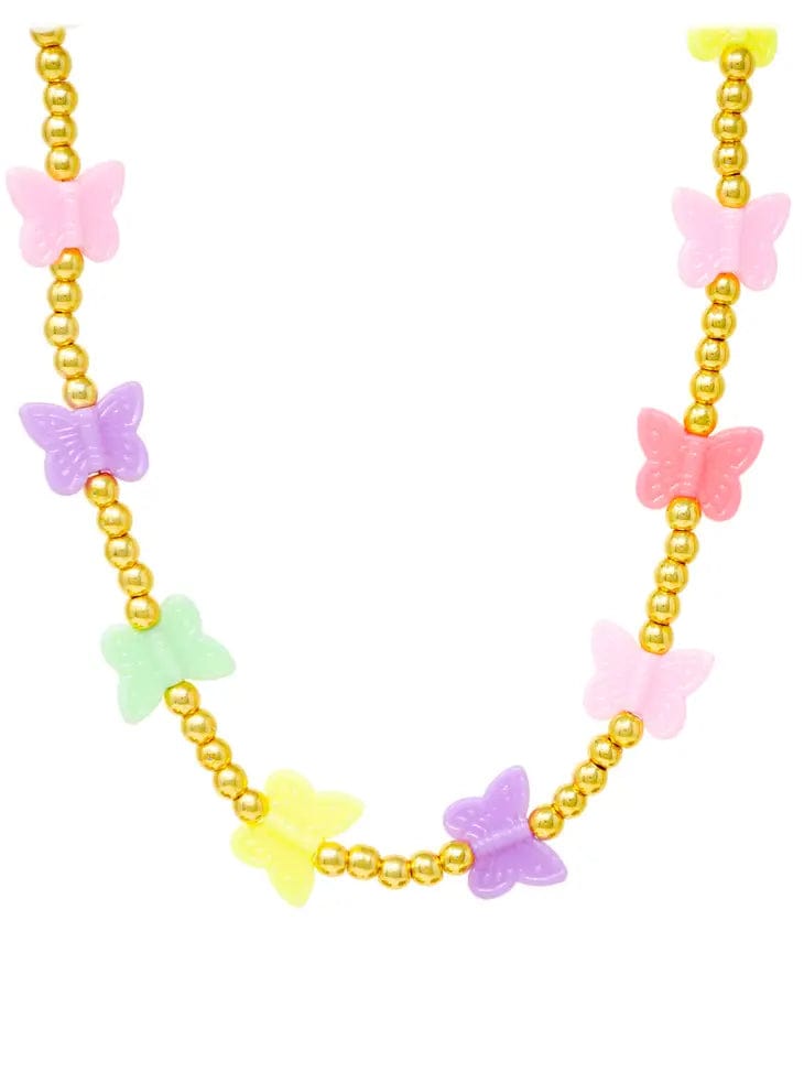 Butterfly Bead Necklace