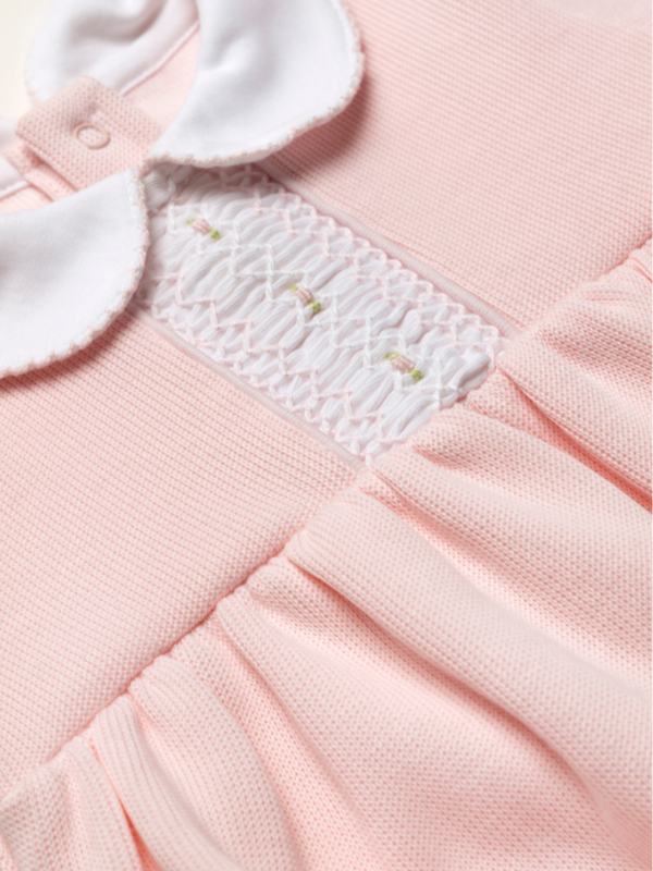 Olivia Hand Smocked Bubble