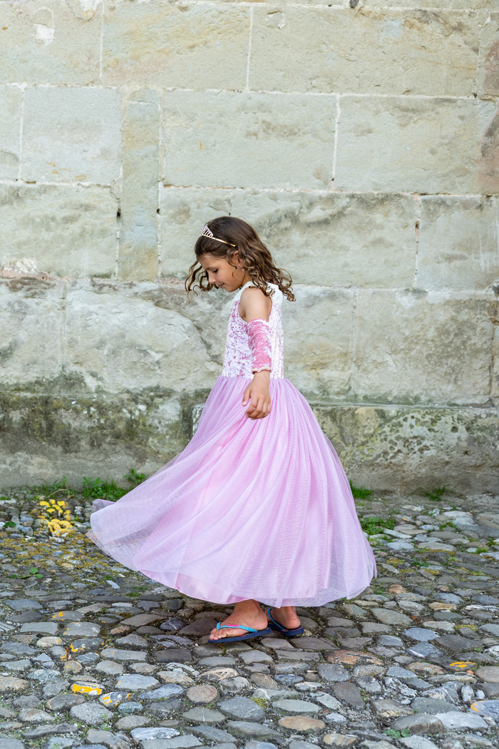 Velvety Soft Sleeping Sweetheart Princess Gown