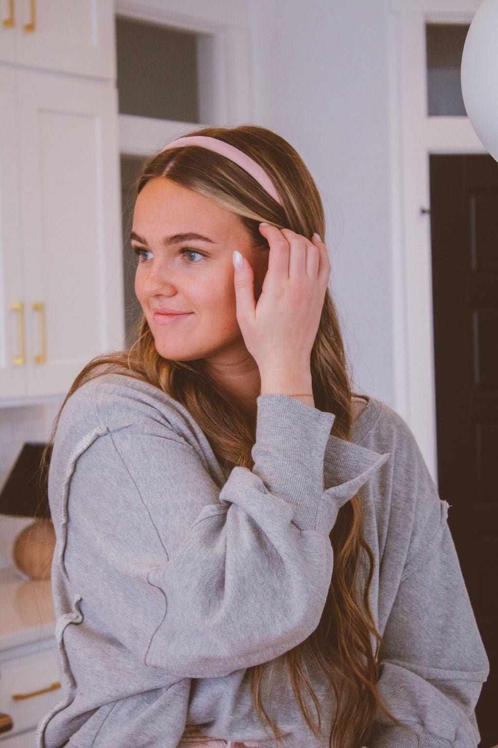 Light Pink Thin Headband