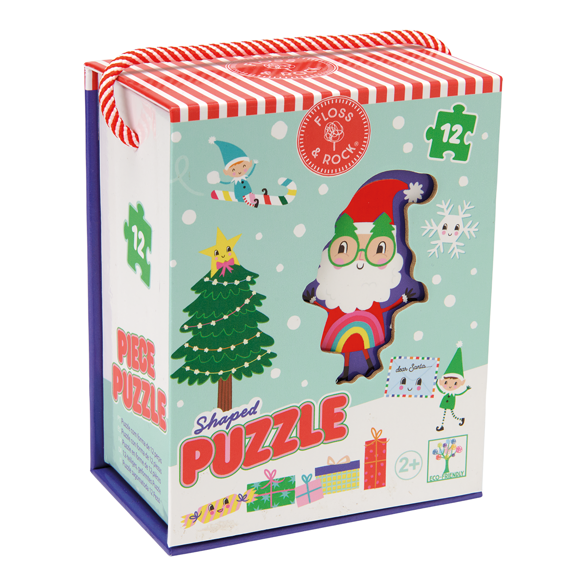 Christmas 12-Piece Shaped Puzzle