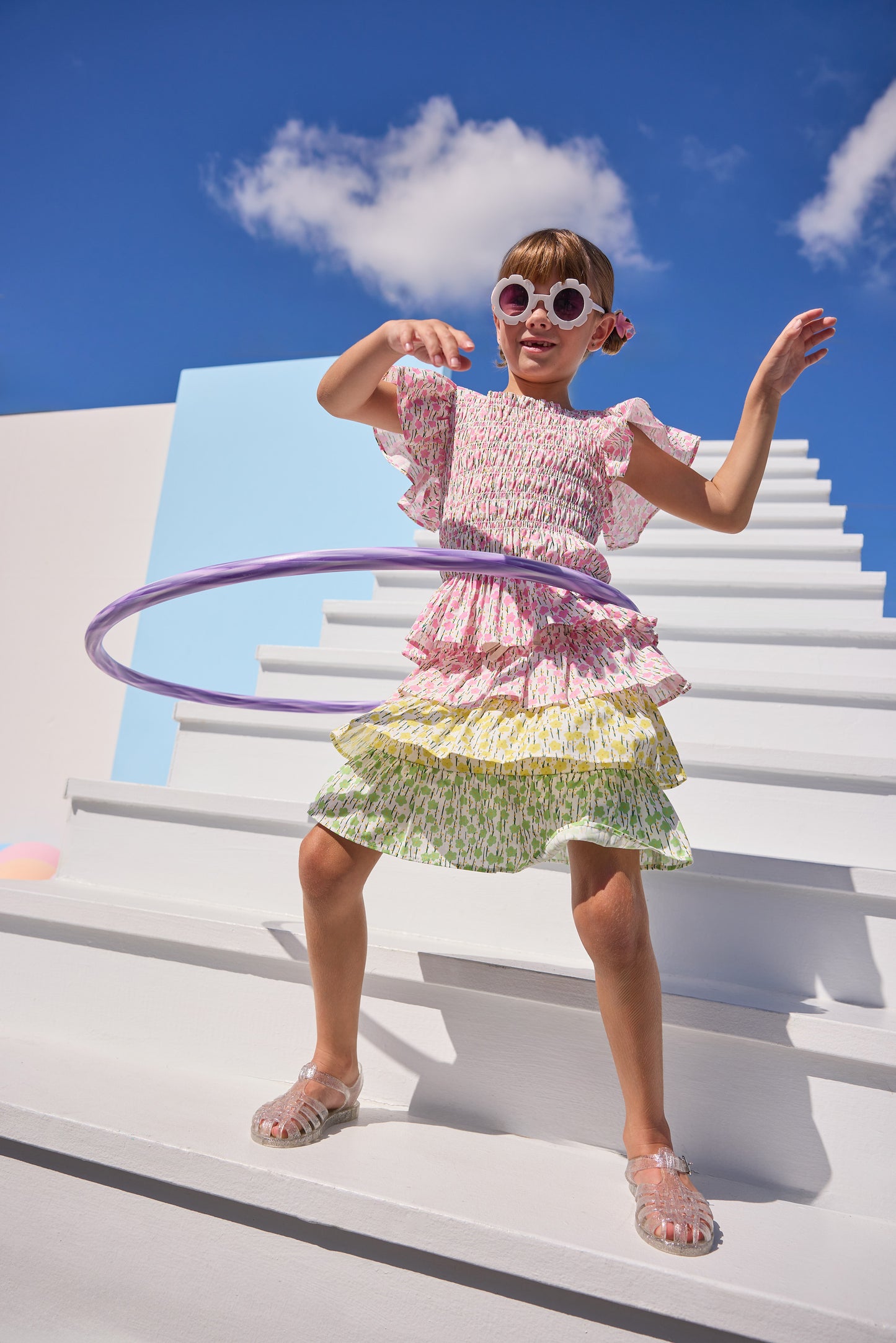 India Top, Darien Daisies