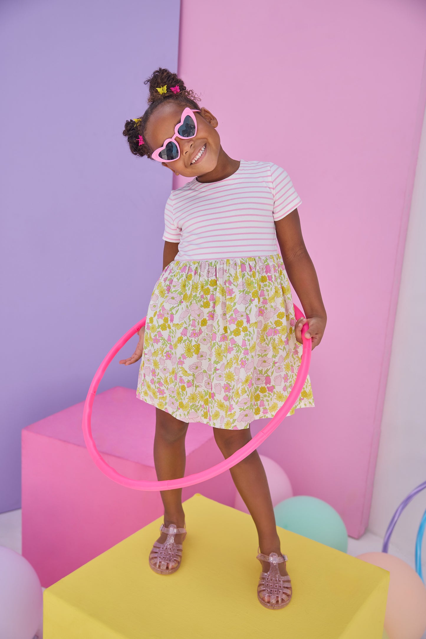 Rosie Dress, Bedford Buttercup