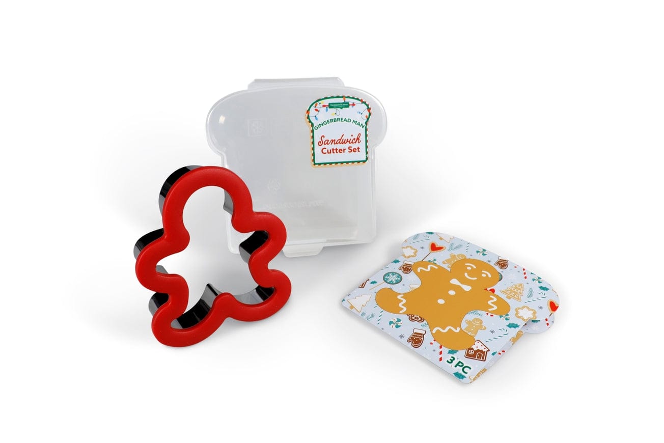 Gingerbread Man Sandwich Cutter Set