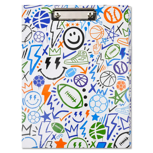 Corey Paige Let's Go Sports Clipboard Set