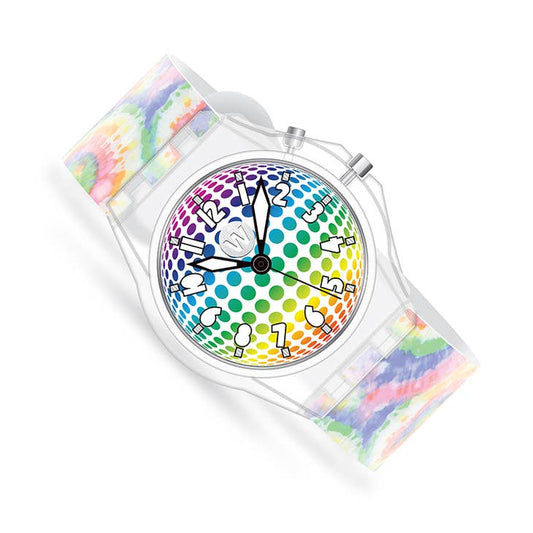 Tropical Tie Dye Watch, Light Up