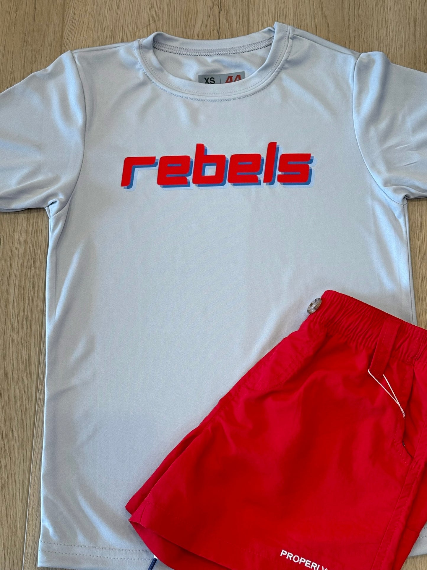 Rebels Light Gray Performance Shirt
