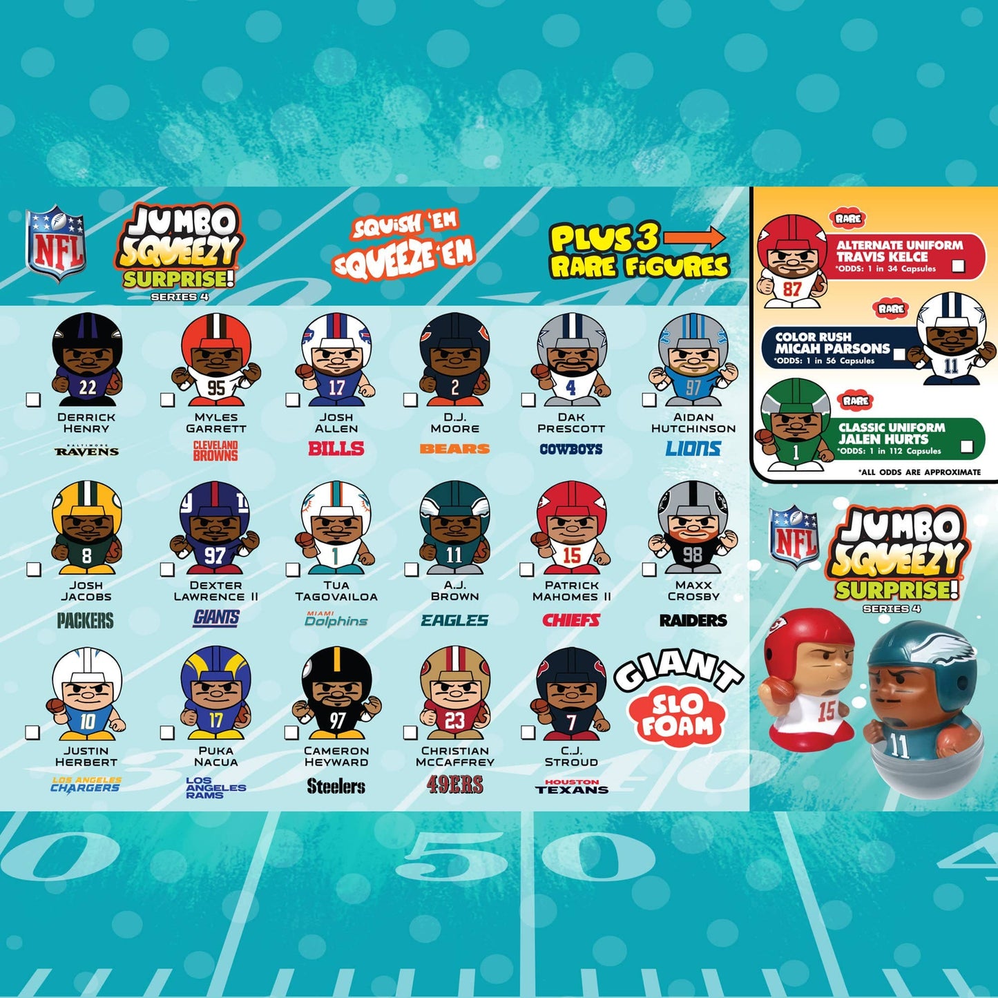 NFL Jumbo Squeezy Capsule 2025