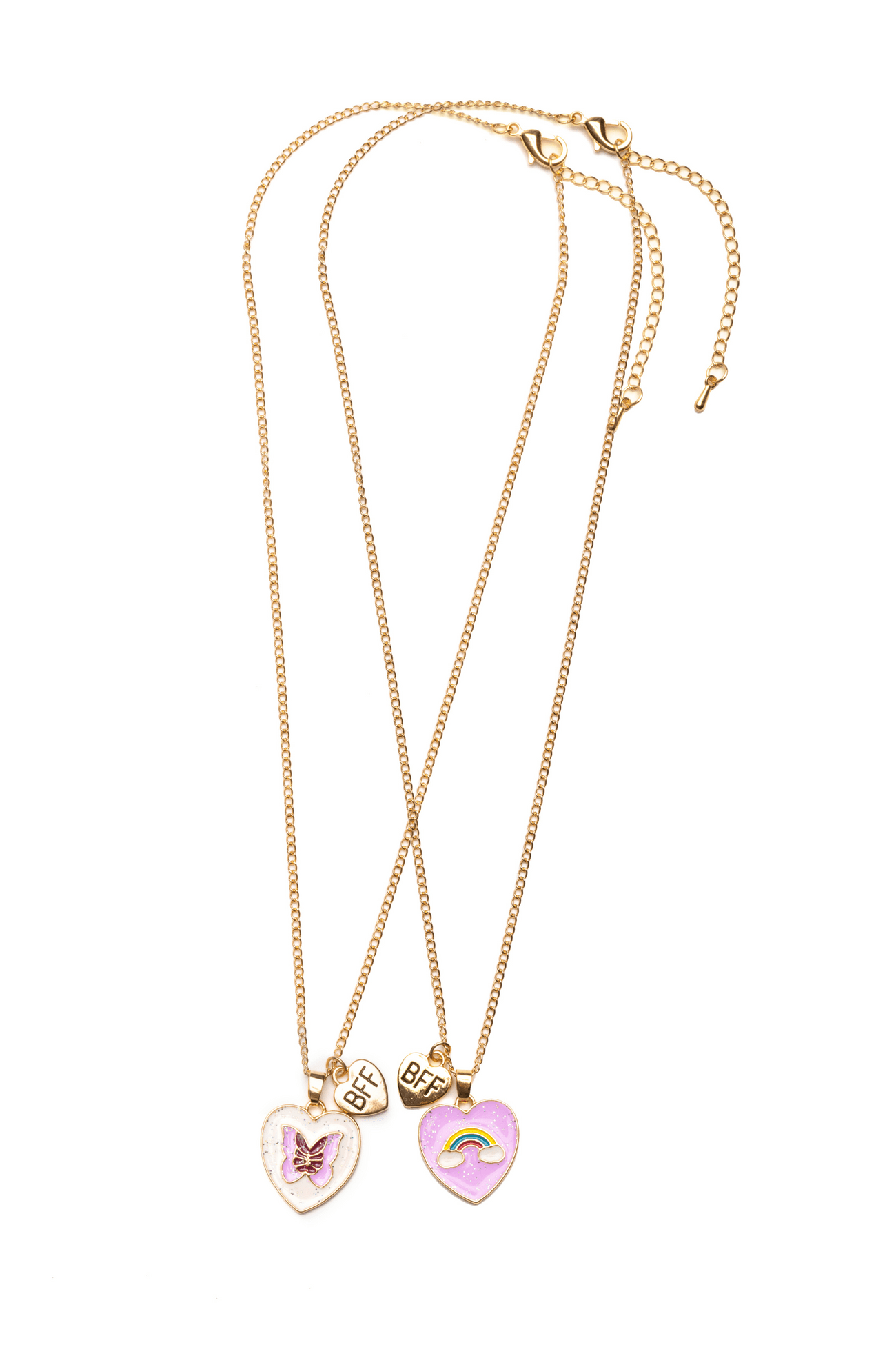 BFF Butterfly Tear & Share Necklaces