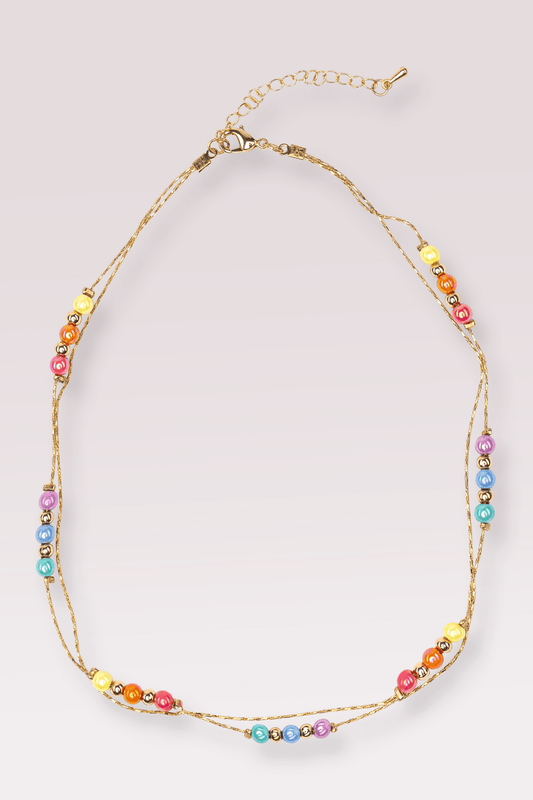 Golden Rainbow Necklace