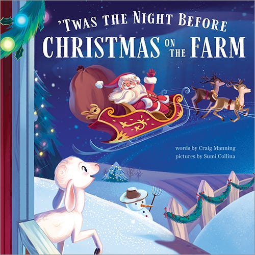 Twas the Night before Christmas on the Farm