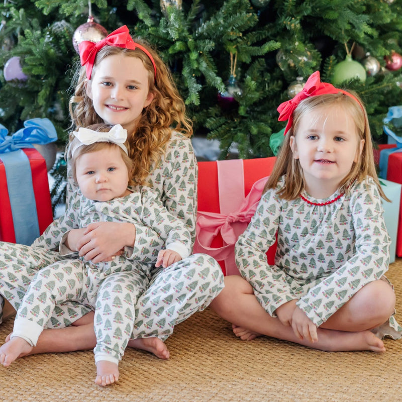 Parker Zipper Pajama, Under the Christmas Tree