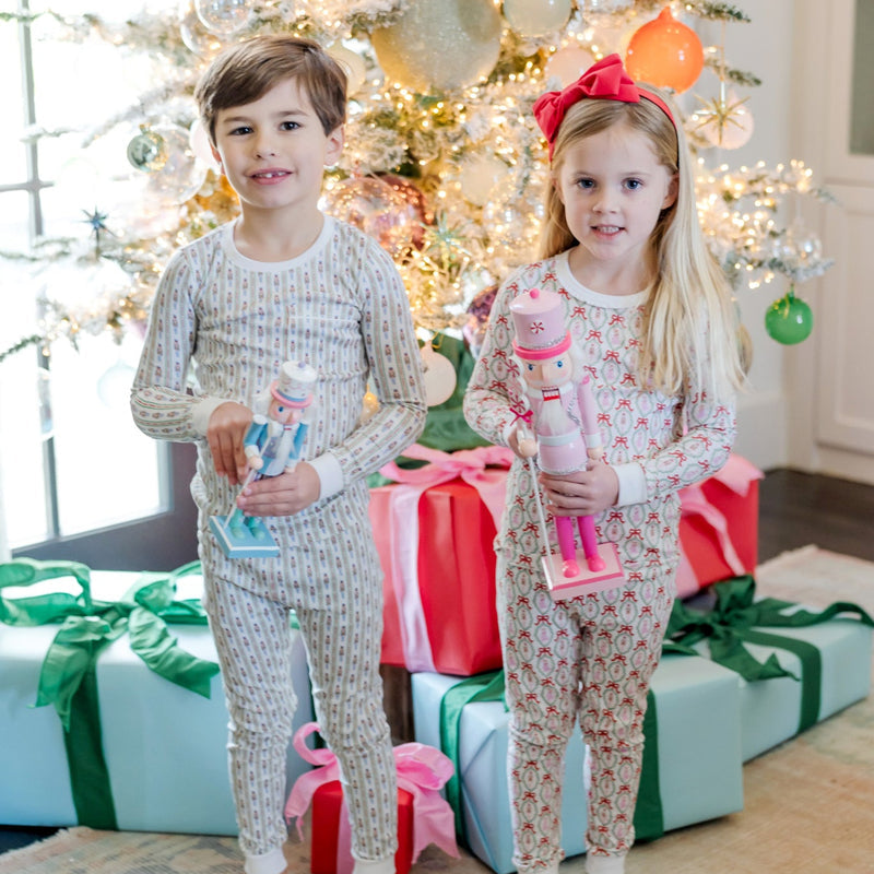 Bradford Pajama Set, Nutcracker Stripe
