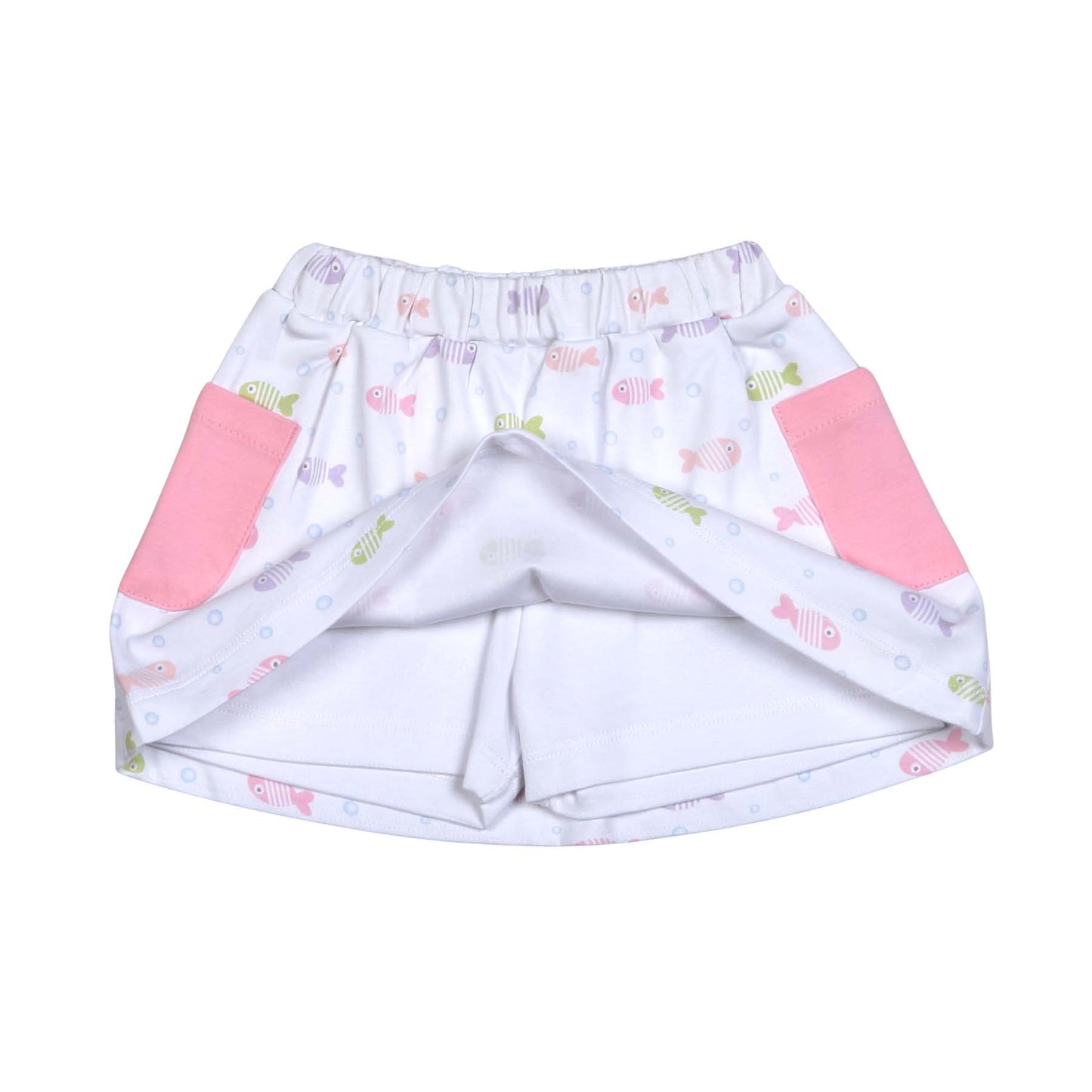 Pink Bubble Buddies Skort