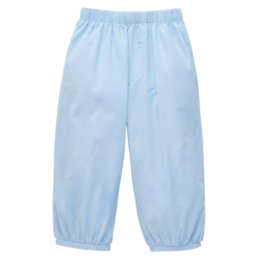 Banded Pant, Light Blue Corduroy