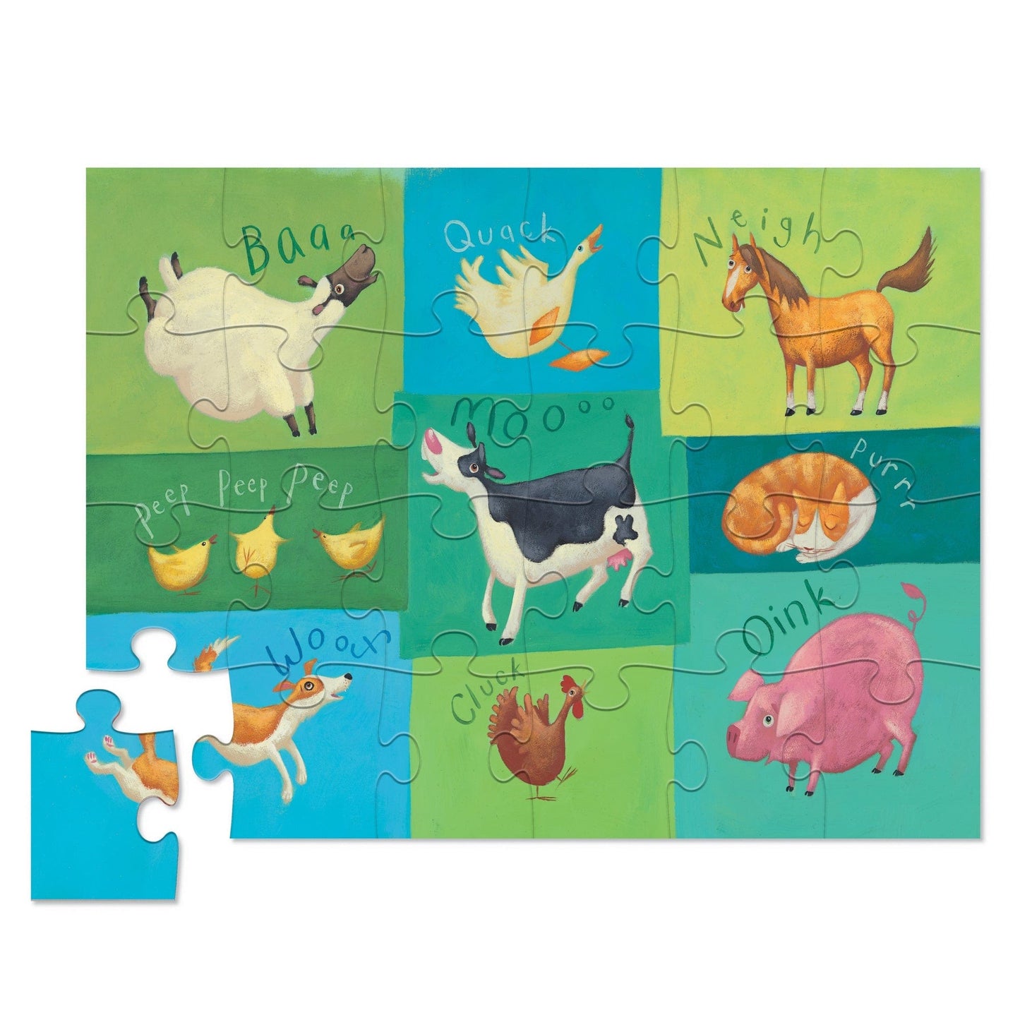 Barnyard Sounds Floor Puzzle