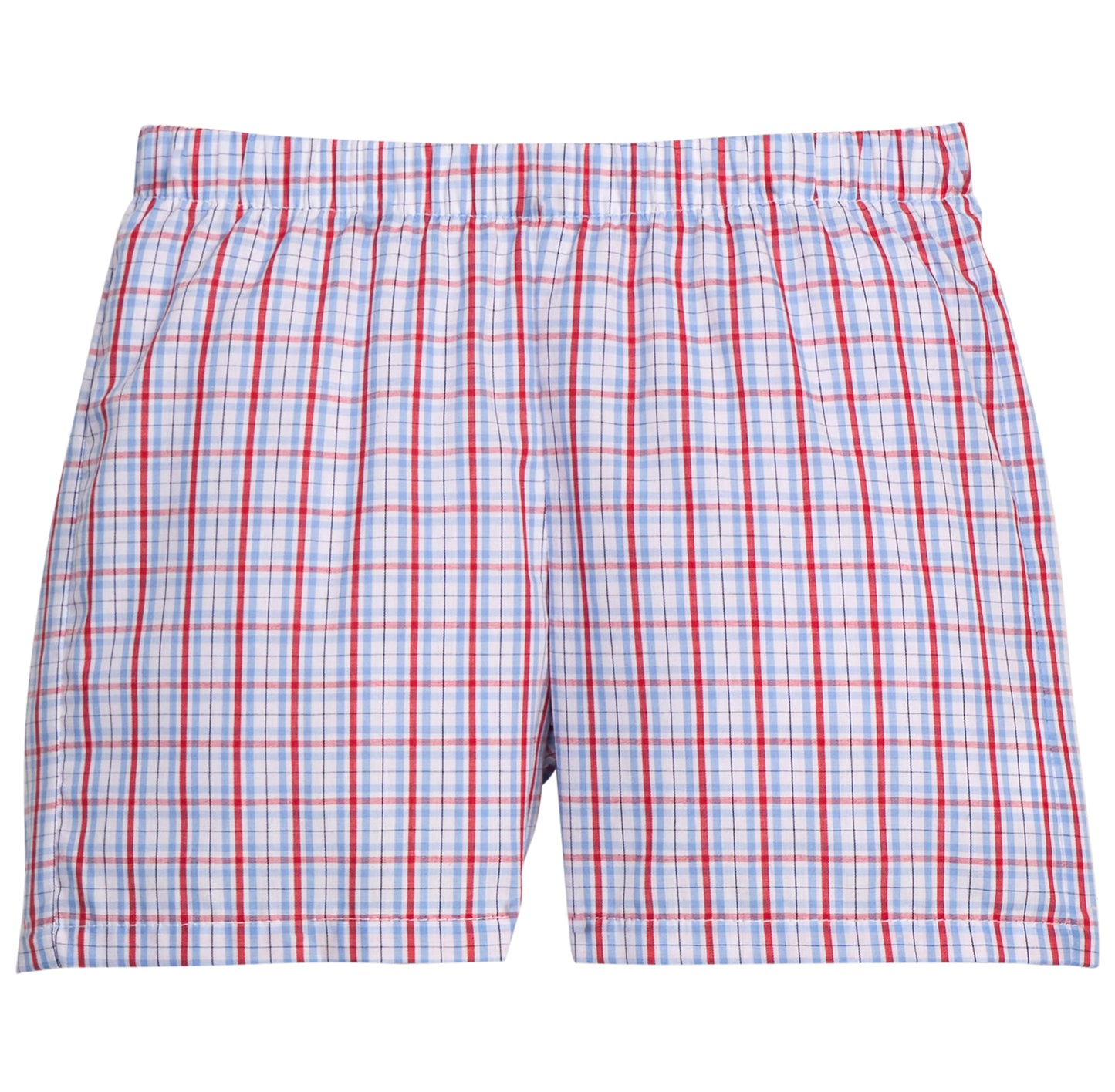 Basic Short, Patriotic Plaid