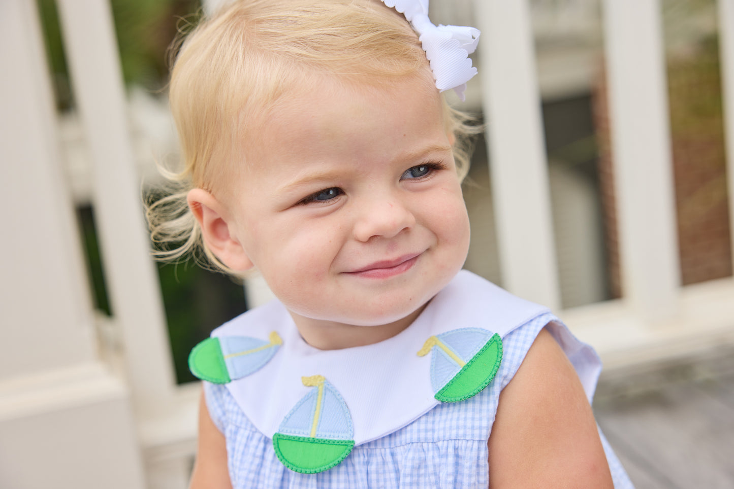 Bib Dress, Sailboats