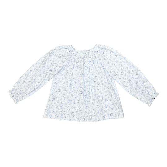 Blue Blossom Elaine Blouse