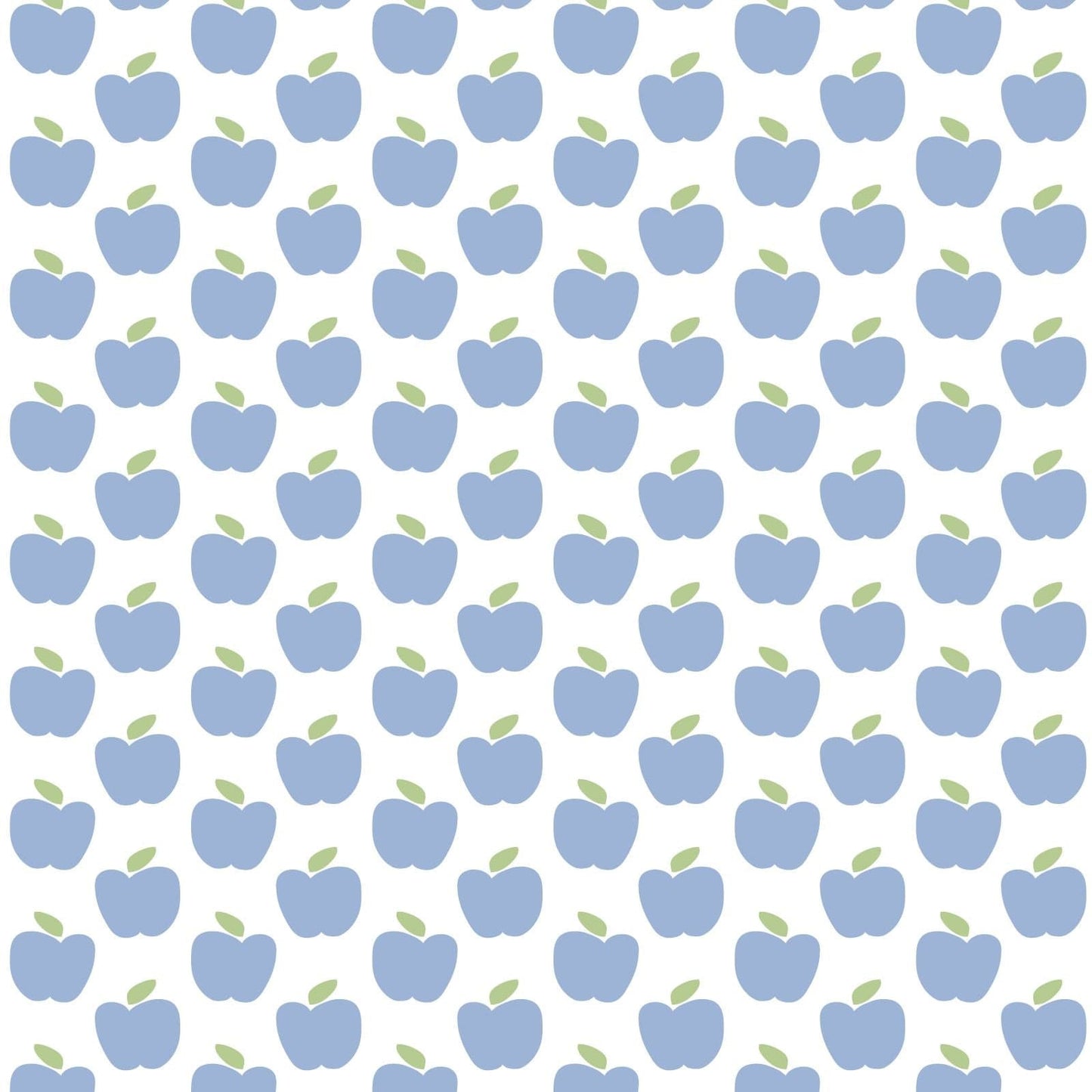 Hudson Short Set, Blue Apples