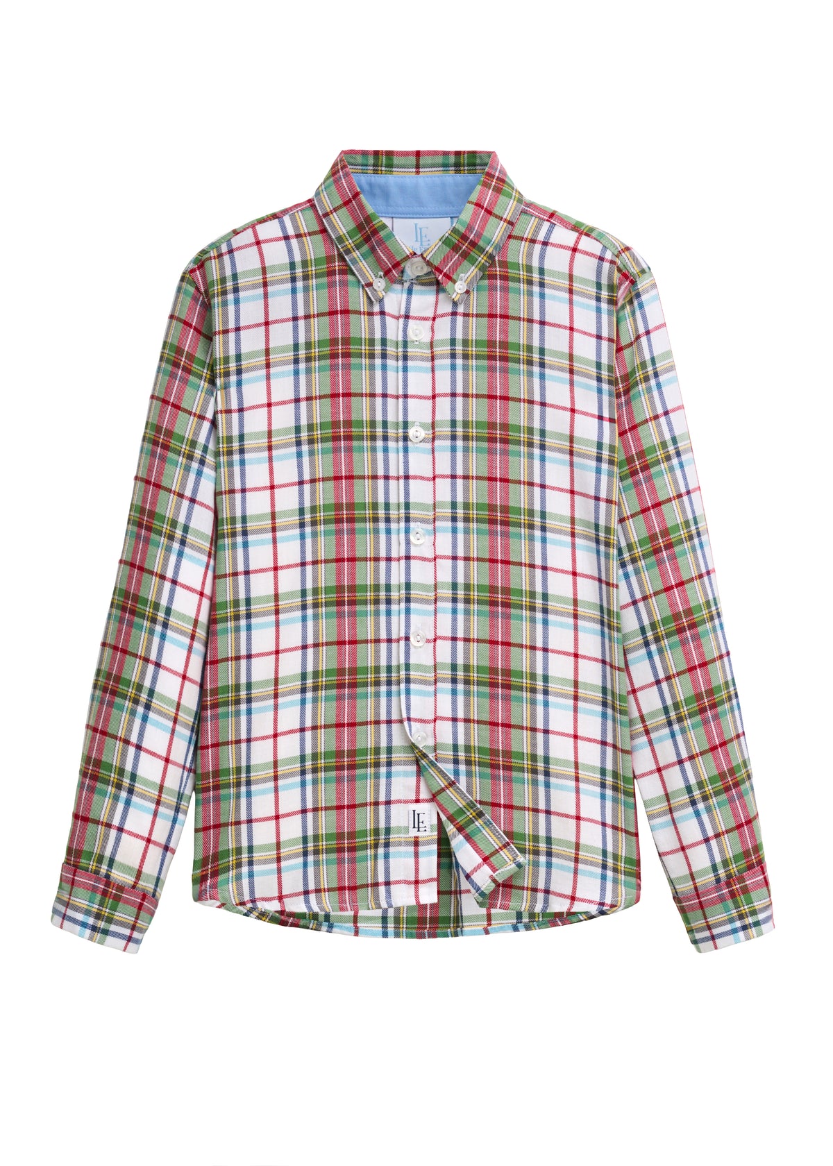 Button Down Shirt, Douglas Plaid