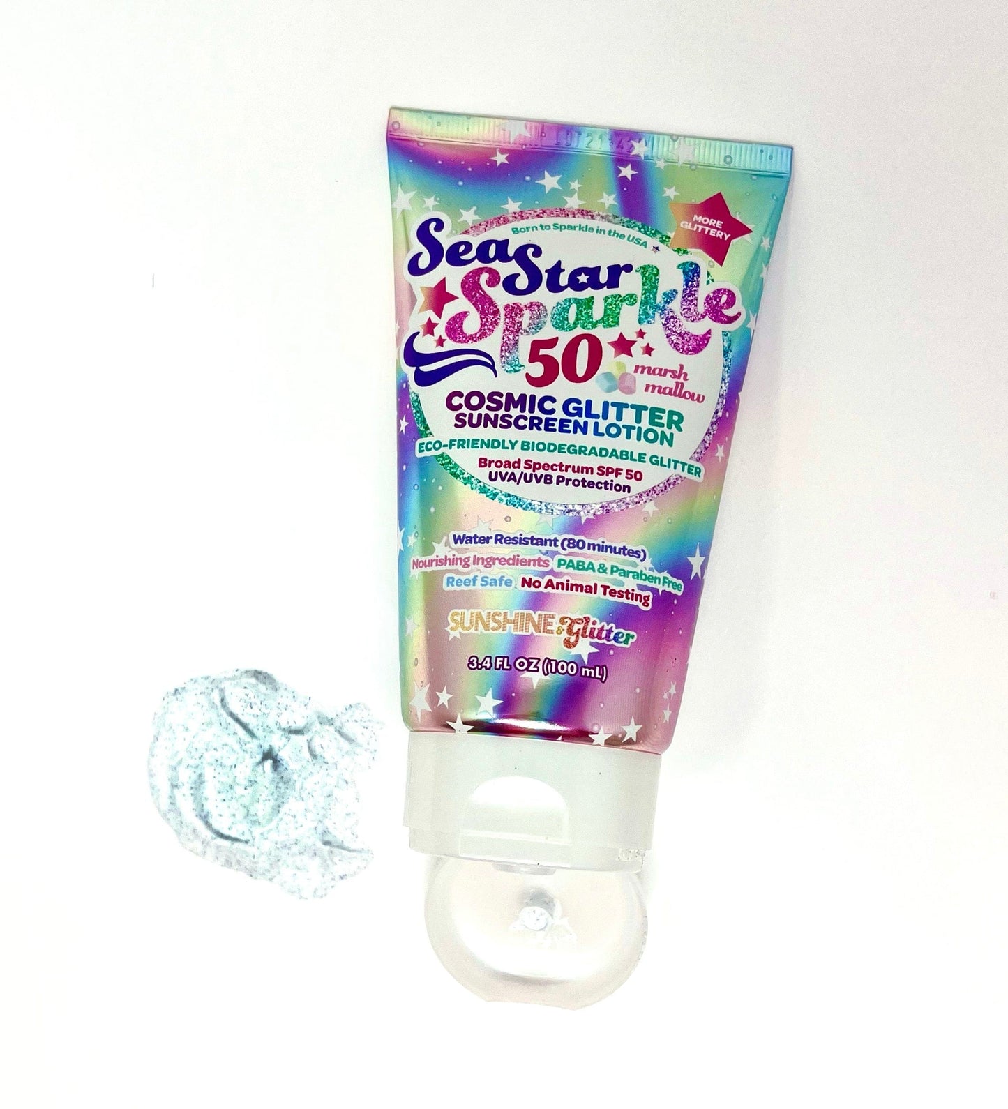 Sea Star Sparkle Cosmic BioGlitter Suncreen