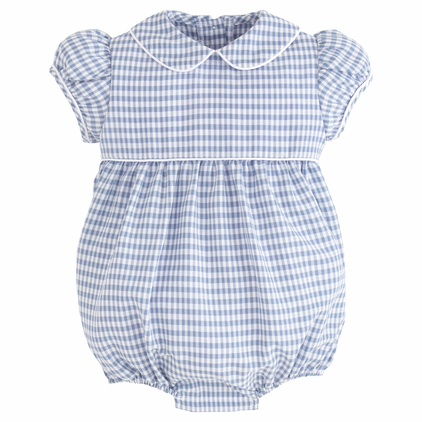 Charlotte Bubble, Gray Blue Gingham