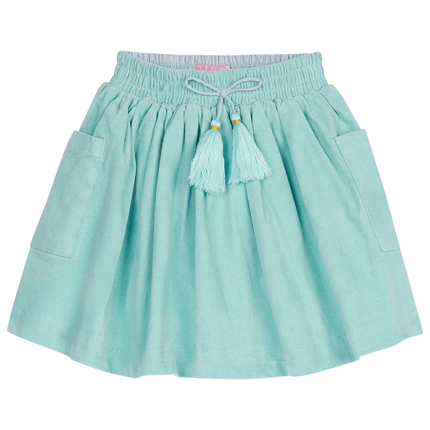 Circle Skirt, Aqua Velvet