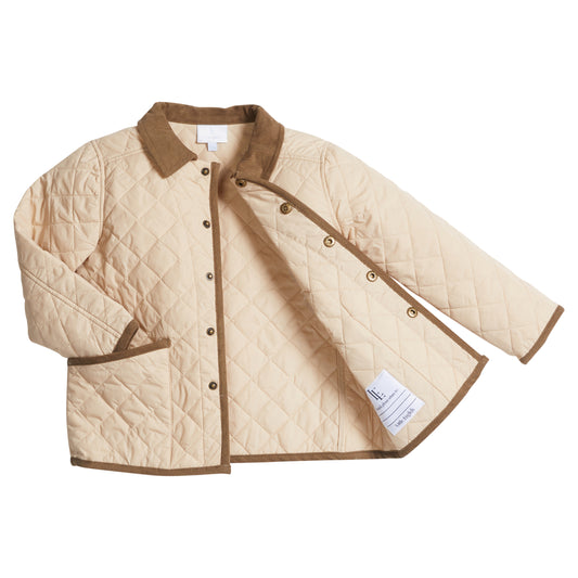 Classic Quilted Jacket, Khaki